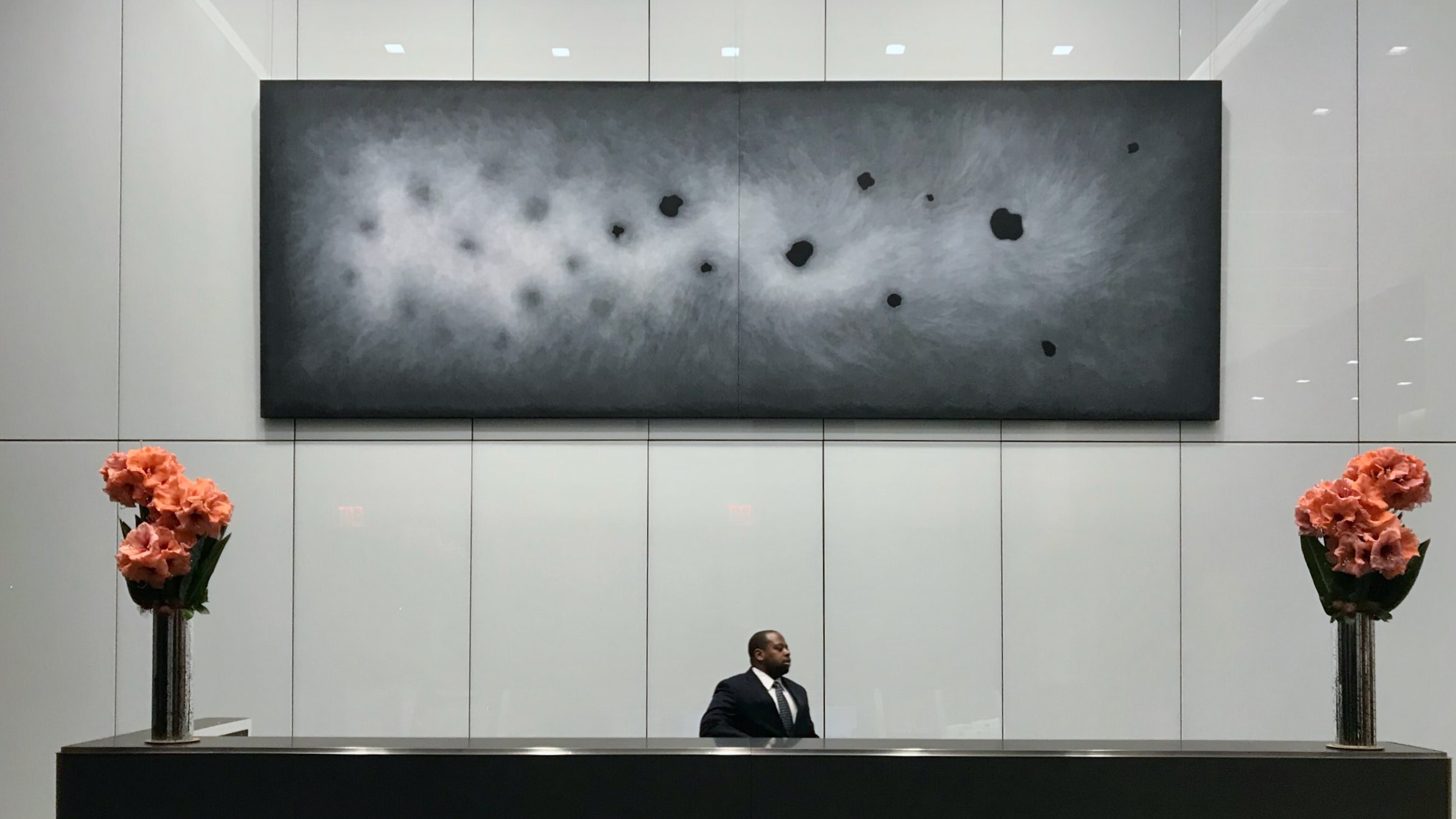 Modern Corporate Reception Artwork